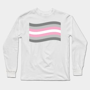 Demigirl pride flag Long Sleeve T-Shirt